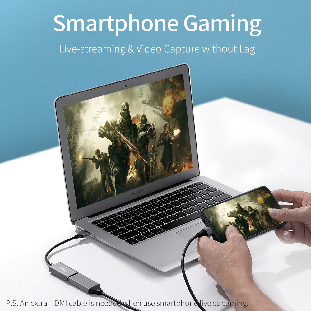 Kingma HDMI na USB3.0 Type-A 1080P Audio Video Capture Card - 7